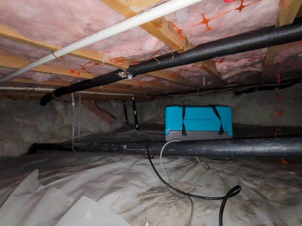 Crawl Space Water Remediation in Morrisville