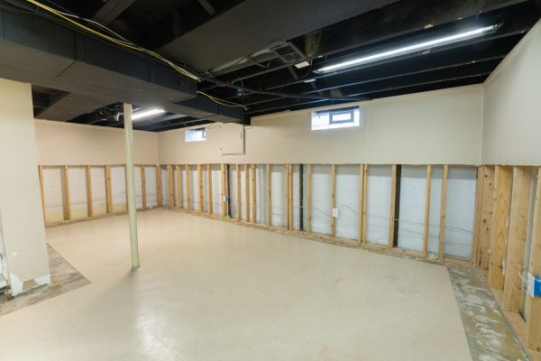 Basement Flood Restoration in Morrisville