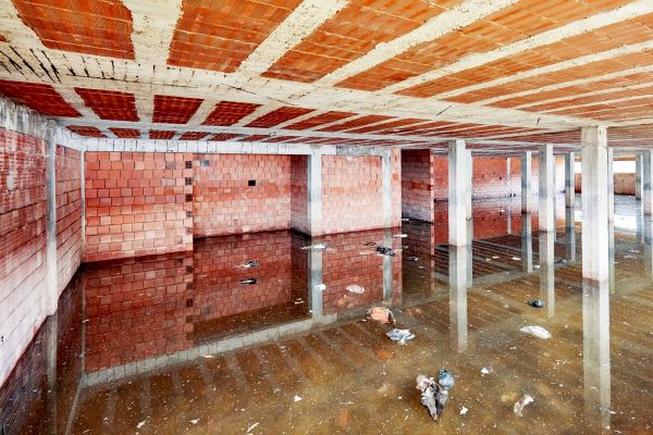 Basement Flood Remediation in Morrisville