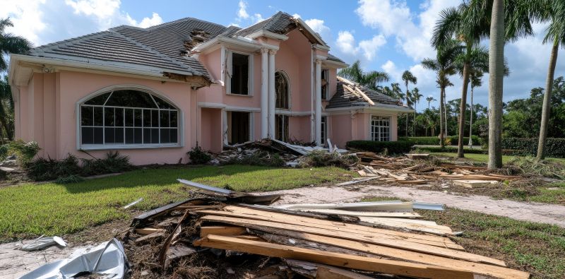 Tornado Damage Restoration detail