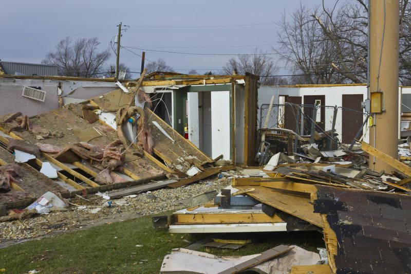 Roof Storm Damage Remediation
