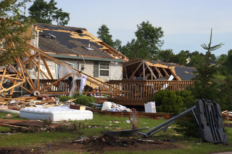Roof Storm Damage Remediation